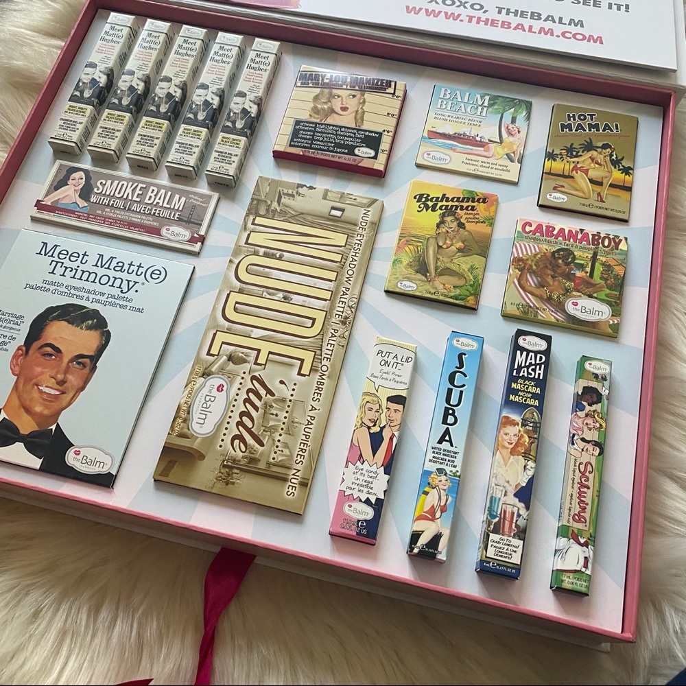 ☀️NEW RARE TheBalm Cult Classics Box Set PR Collection Box - Picture 4 of 9
